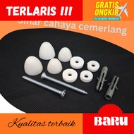 Quail bolts. Toilet bottom bolts c 436. 420, 660, etc. {1 set} / Toilet Lid Bolts Closet Lid Nuts, K