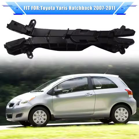 For 2007-2011 Toyota Yaris 1.5L Front Bumper Bracket Left+Right 5253552060 5253652050 TO1033115 TO10