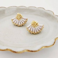 韶光 - 雛菊管珠耳環