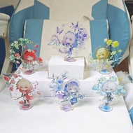 6Pieces Game t Acrylic Figure Stand Model Plate The Herta CastoriceTribios Aglaea Khaslana Phainon N