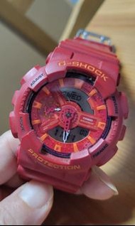 Casio G-SHOCK GA-110紅色手錶