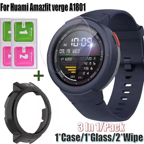 Smart Bracelet PC Frame Protectors Case For Huami Amazfit verge A1801 watches band Bezel Cover for A