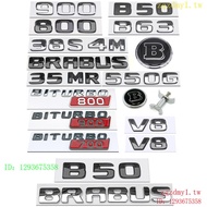 CL5K Benz Benz Brass Car Logo 38S 35MR B50 B63 550G 800 900 Boss Speed Black Word Logo Tail Logo IKO