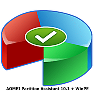 AOMEI Partition Assistant 10.1 + WinPE [Pre-Activated] โปรแกรมจัดการ Partition