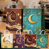 Happy Diwali Theme Non-Woven Gift Packing Bag Candle Shopping Tote Bag for India Diwali Festival Par