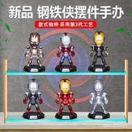 ZZAvengers Iron Man Hand OfficeqVersion Full Set Thor Hulk Captain America Black Widow Toy Decoration UL0Y