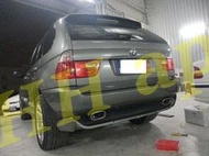 ☆HH西岸國際☆BMW X5 E53 4.4 4.8 原廠型 後下巴 另有輪弧 前下巴