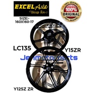 EXCEL Y125ZR 125Z SPORTRIM EXCEL ASIA RIM 125ZR YAMAHA 125Z SPORT RIM SIZE 17 Sport Rim Excel Takasa