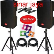 Paket Speaker Aktif ACTIVE BARETONE 15 inch 500 watt 500watt MAX15RC