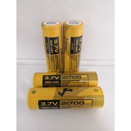 3.7v 5000mAh 21700 Battery Rechargeable Lithium-Ion Battery