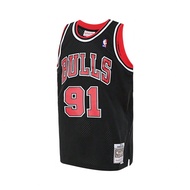 เสื้อบาสเก็ตบอลสวิงแมน Dennis Rodman ฤดูกาล 97-98 ชิคาโก บูลส์ Mitchell & Ness 2023