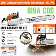 MESIN PROMO STIHL chainsaw MS 070 36inch wood cutting saw machine Original Stihl
