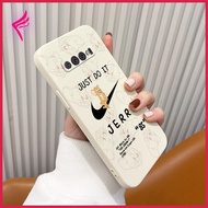 Cat and mouse Silica gel liquid Phone Case For Samsung Galaxy S10 S9 Plus S10E S10Plus S9Plus Case