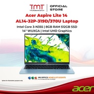 Acer Aspire Lite 14 AL14-32P-319D/370U Laptop | Intel Core 3-N355 | 8GB RAM 512GB SSD | 14" WUXGA | 