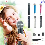 FKILLA Microphone Prop, Practice Microphone Karaoke Mics Toy, Prop Toy Simulate Speech Stage Costume