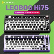 LEOBOG Hi75 Aluminum Tuotuo Mechanical Keyboard Kit Full Key Impulse Free Hot Plug Wired Rgb Game Ke