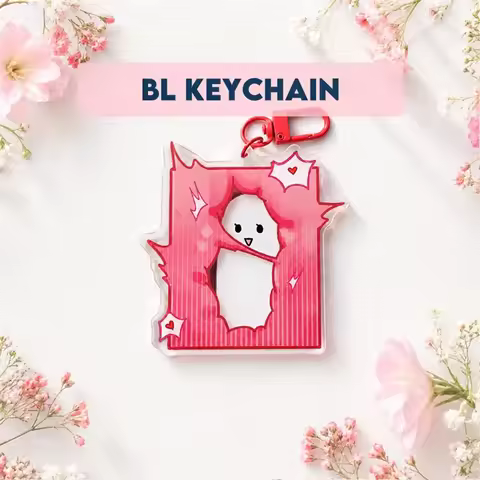BL Manhwa Danmei Yaoi Lightsaber Keychain Collectible Anime Keyring for Fans