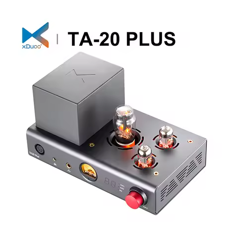 XDUOO TA-20 PLUS Balanced Tube Headphone Amplifier Classic A AMP 2000mW Output Power Dynamic VU Mete