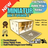 Miniature Box F1 Speaker 3 Inch