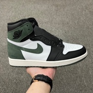 Air Jordan 1 Retro High "Clay Green" 6 Rings High Top Toe Green AJ1 High Quality Outdoor Basketball 