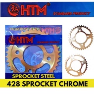 428 MODENAS JAGH150 SPROCKET REAR HTM MALAYSIA- IRONMAN YOKOHAMA YUASA RKM SKF NGK RCB