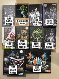 SHF exaid系列 exaid lv2 檀黎斗 檀正宗 Zombie Gamer lv X 無敵玩家 Muteki Gamer Genm lv100000000 雙人玩家 幪面超人Exaid ka