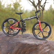 Folding bike basikal lipat bicycle mountain bike shimano cycling mtb foldable bicycle basikal murah KORVET