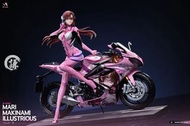 【🛎GK雕像 預訂🛎】SX & MISS 工作室 新世紀福音戰士 EVA 3.0 機車少女第三款 真希波·瑪麗 作戰服Ver. GK 雕像 模型 手辦《第三彈 - 共鳴系列》SX & MISS STU