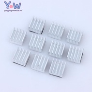 YANGWEN 10pcs A4988 Stepper Driver Heat Sink Aluminum HeatSink Cooling Radiator 3D Printer Parts A49