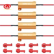Resistors 4Pcs 50W 6ohm Load for LED Turn Signals-for Led Load Resistor Kit, Fix for LED Bulb Flash