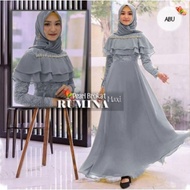 Baju Gamis Brukat Wanita Remaja Pesta Kngan Model Terbaru 2022