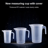 COD-500ml/1000ml/2000ml Heat-resistant Measuring Cup Strong Toughness Plastic Clear Scale Portable Measuring Jug for Daily Use