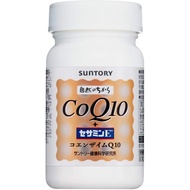 From Japan Suntory Coenzyme Q10 + Sesame E Coenzyme Q10 Sesamin Supplement 90 tablets/About 30 days