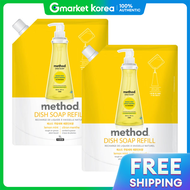 Method | Method Lemon Mint Dish Soap Refill 1L X2