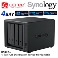 SYNOLOGY DS425+ NAS DISKSTATION 4-BAYS NAS 2.5GbE High Performance - DATA BACKUP HOME CLOUD STORAGE 
