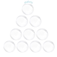 SHFY 10PCS 25 mm NFC Coin Holders Clear Acrylic Storage for Case for 1 Inch NFC Tag C