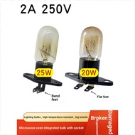 Microwave Oven Bulb Accessories Lightwave Oven Lighting Small Bulb 20W/25W Integrated Bulb with Seat