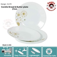 Corelle 6pcs Bread & butter plate 17cm, piring kuih corelle 17cm