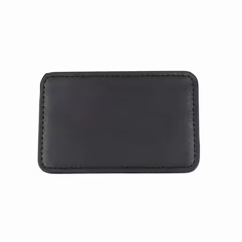 Leather Bat ID Wallet For Men Slim Card Holder Case Cover With Cutout Superhero Face Eyes Mask Gift