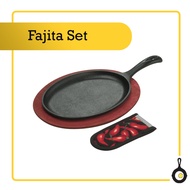 Lodge Cast Iron Fajita Set