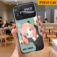[H58] XIAOMI Case poco C40 - Fashion Case ANIME ANYA - XIAOMI poco C40 - Latest Case - Hardcase Full