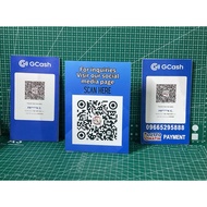 GCASH QR CODE STANDESS/WITH STAND/STORE DISPLAY/OTTHER QR CODE