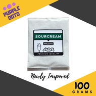 100g Sour Cream Potato Fries Powder - Sourcream Flavor - Corner Fries Popcorn Chips