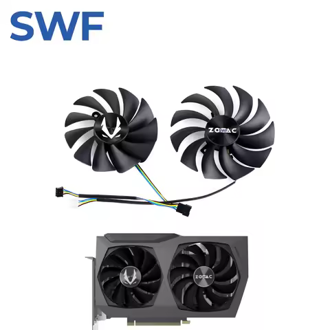 88MM 100MM GA92S2U GAA8S2U Cooling Fan For ZOTAC RTX 3070 Ti Twin Edge Graphics Card Cooler Fan CF90