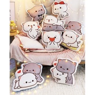 Cute Peach Cat Plush / Goma Pillow