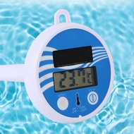 【2024 NEW】 Floating Digital Pool Thermometer Solar Powered Outdoor Pool Thermometer Waterproof Lcd Display Spa Thermometer