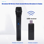 Microphone VHF Wireless Plastic Karaoke Wireless Microphone for Singing