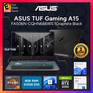 ASUS Laptop TUF A15 Gaming FA506N-CQHN666WS (RYZEN 7 170/16GB/512GB/RTX3050 4GB/15.6" FHD 144HZ/OFF 