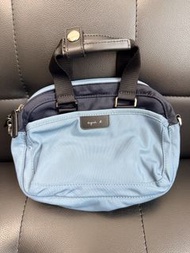 agnes b Nylon 2-way Mini Shoulder Bag 尼龍兩用迷你肩包