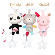 Baby Toys Bed Stroller Baby Mobile Hanging Rattles Newborn Plush Infant Toys For 0-12 Months Baby